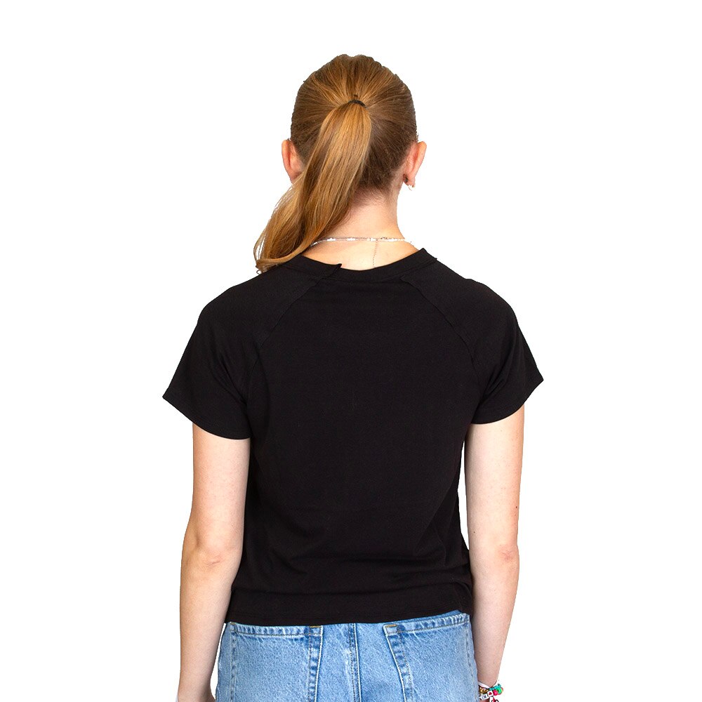 Ducks Spirit, Zoozatz, Black, Crew Neck, Cotton Blend, Women, Weekday, T-Shirt, 954317